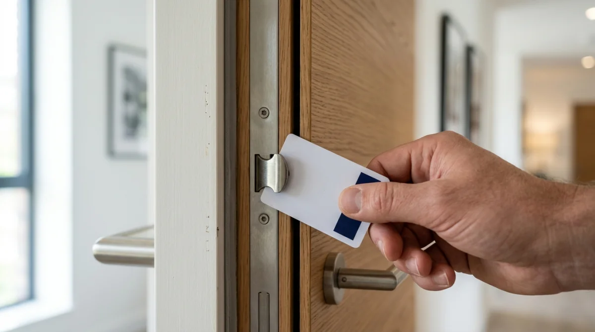 comment ouvrir une porte avec une carte