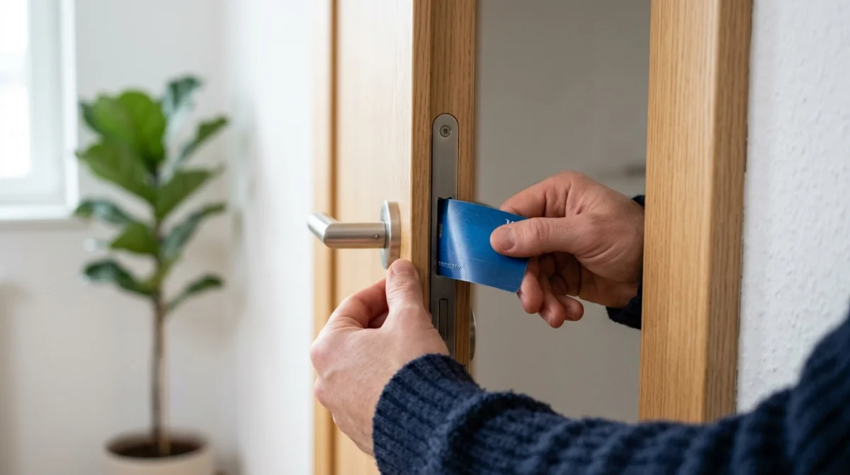 comment ouvrir une porte avec une carte